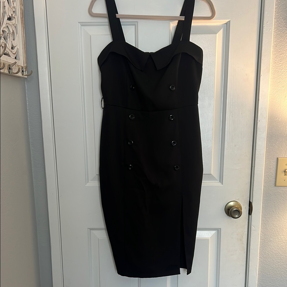 Elegant Black Women's Dress